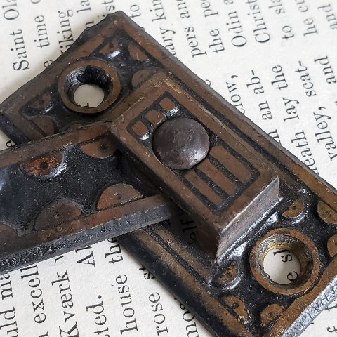 #37740 Antique Shutter Bar Latch image 5